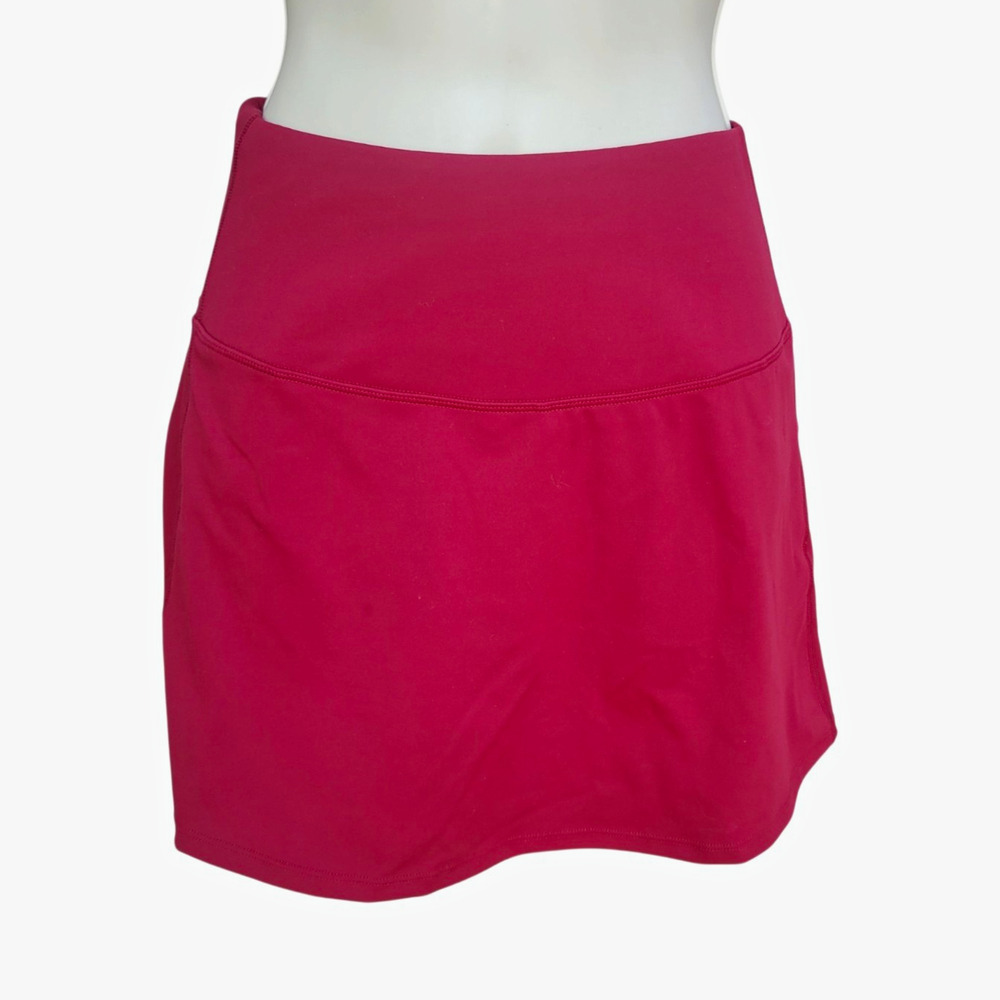 Berry Pink Tennis Skort Pleated Athletic Mini Skirt XS Activewear Tenniscore